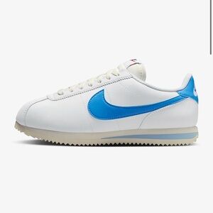 Cortez Sneaker in Blue Nike size 8